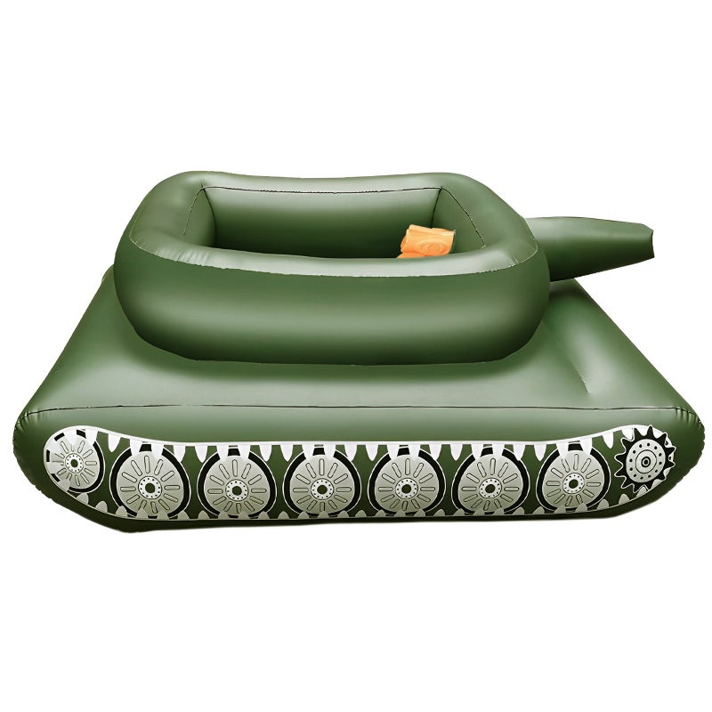 PVC Inflatable Pool Float Swimming Pool Floating Seat with Jets Water Toy for Kids Adults Swimming Pool Parties - Image 1