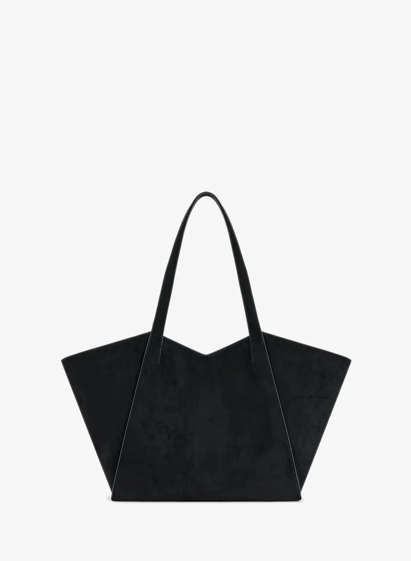 Jw Pei Black Kiana Large Capacity Tote Bag for Women | Best Price UAE