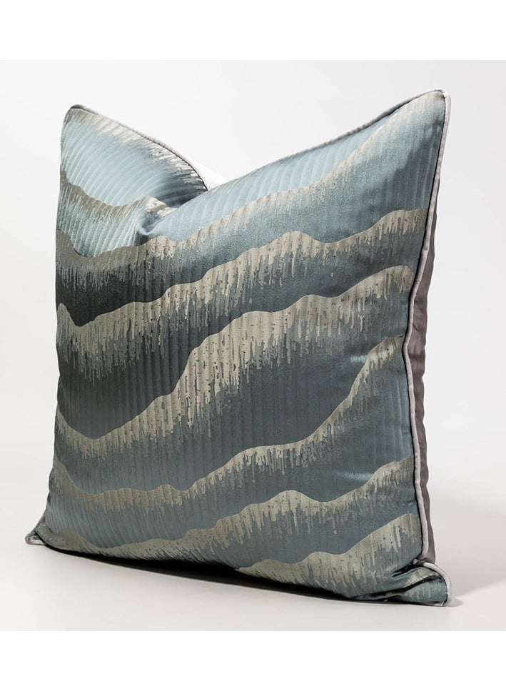 Mountain Pillow Cushion Backrest Modern Headboard Light Luxury Simple Living Room Pillowcase  - Image 1