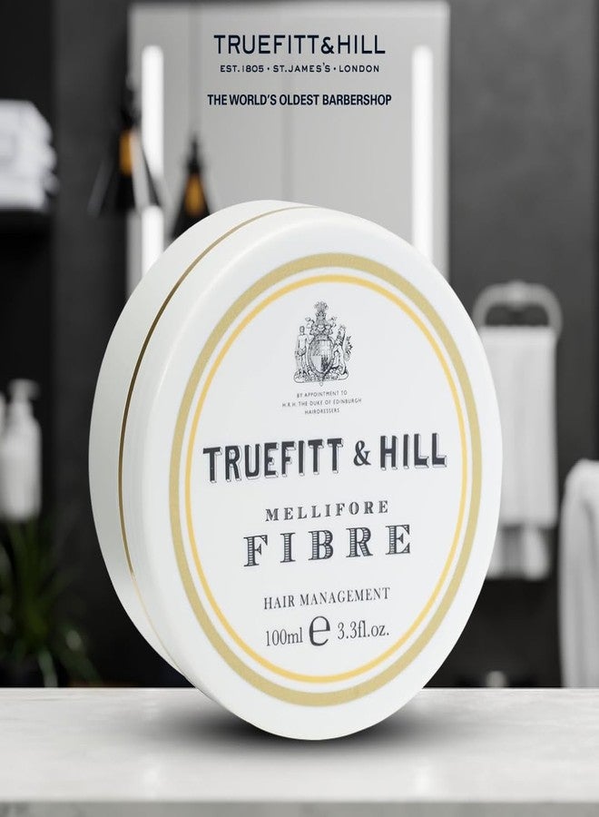 Truefitt & Hill Hair Styling Mellifore Fibre| 100gm | Best for Any Hair Length|Light Hold| Matt Finish |Restylable | Easy Wash Off | Fibre | For Men|Safe For Daily Use|Non Greasy|Non Oily Look - Image 2