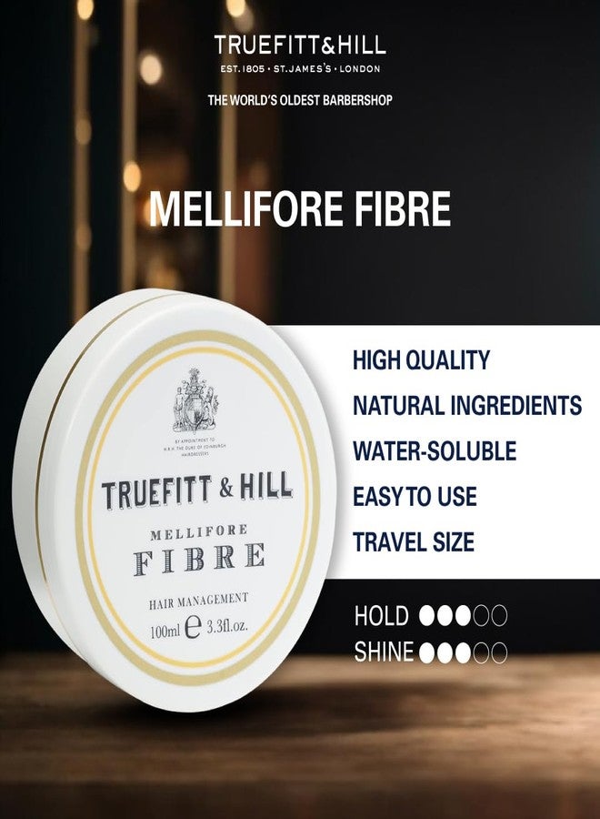 Truefitt & Hill Hair Styling Mellifore Fibre| 100gm | Best for Any Hair Length|Light Hold| Matt Finish |Restylable | Easy Wash Off | Fibre | For Men|Safe For Daily Use|Non Greasy|Non Oily Look - Image 3