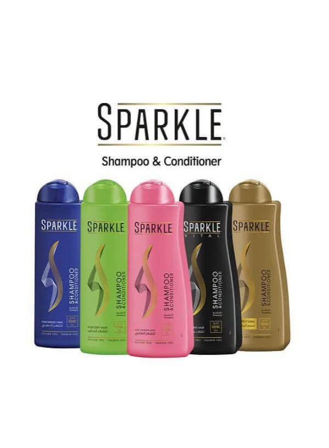 Sparkle Shampoo & Conditioner With Mink Oil For Dry Hair 170Ml - Image 3