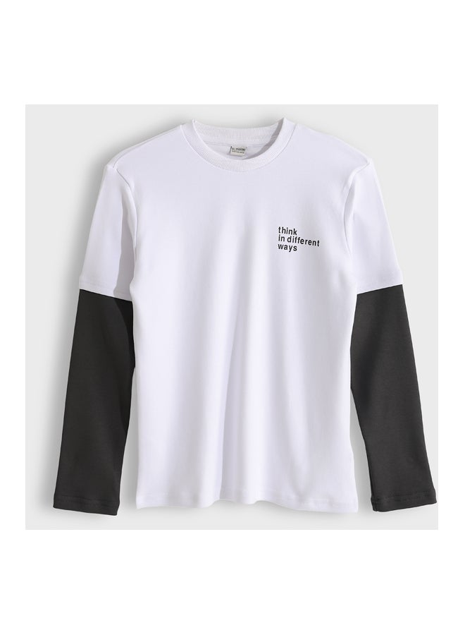 LC WAIKIKI Crew Neck Printed Boys' T-Shirt - Image 1