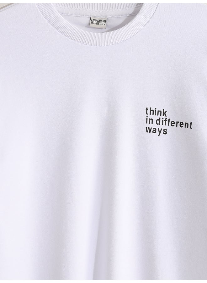 LC WAIKIKI Crew Neck Printed Boys' T-Shirt - Image 3