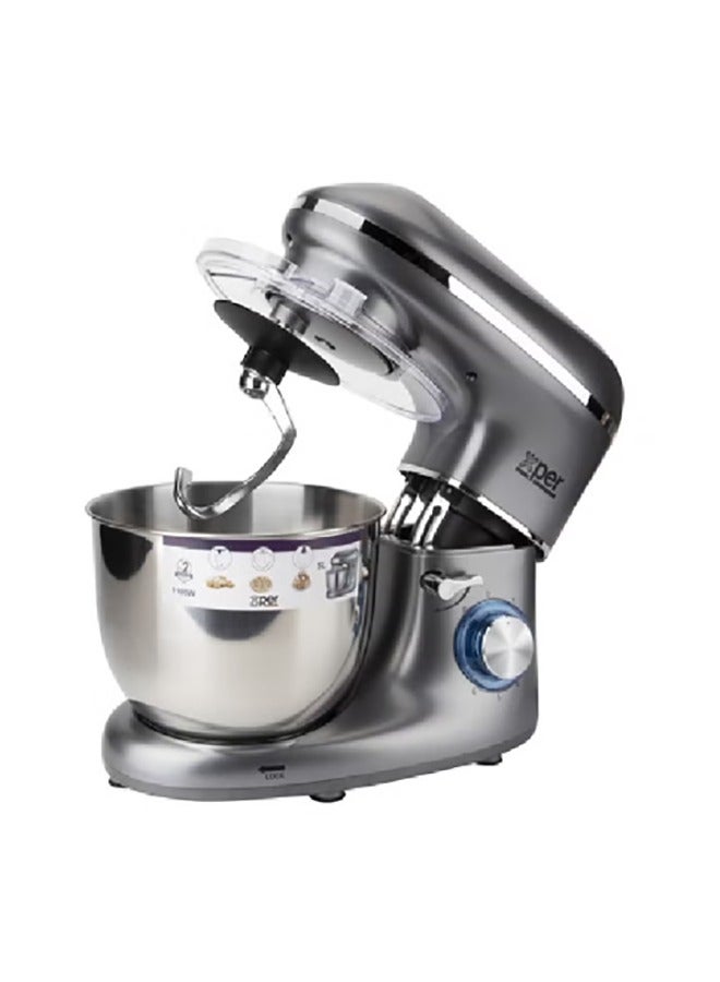 إكسبير خلاط قائم بقوة 1100 واط - 5 لتر - فضي | XPSM-900-20MG - Image 3