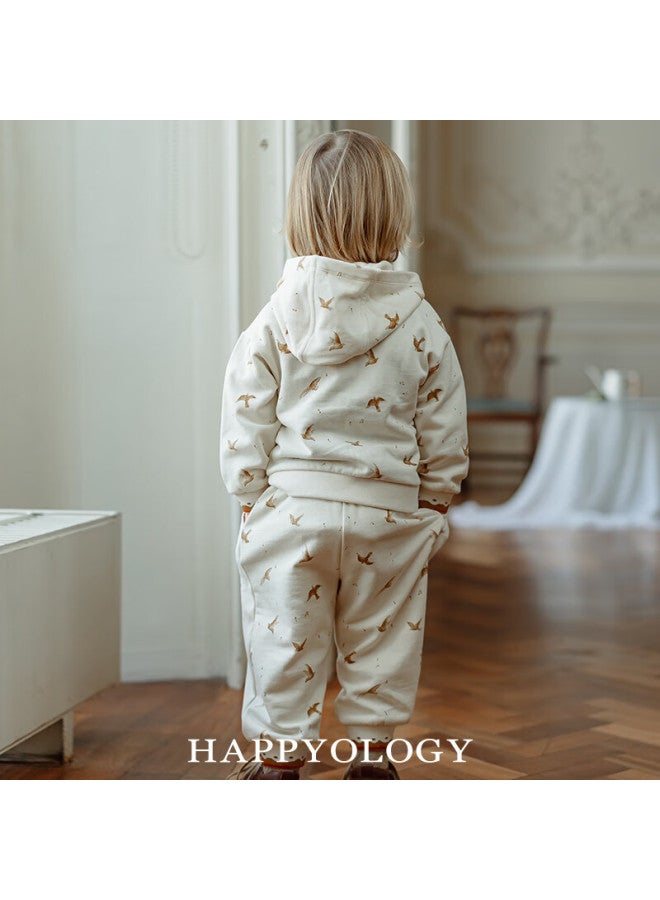 Happyology Uk Kids Printed Hoodie Boys Casual Spring Autumn New Knit Jacket - Image 3