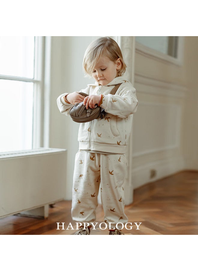 Happyology Uk Kids Printed Hoodie Boys Casual Spring Autumn New Knit Jacket - Image 2