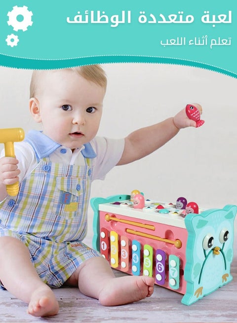 6 Modes Whack A Mole Game For Toddlers 1-3, Space Planet Toys For Kids 3-5 5-7, Toys For 3 4 5 6 7 Year Old Boys Girls, Mical Learning Toys, 3th