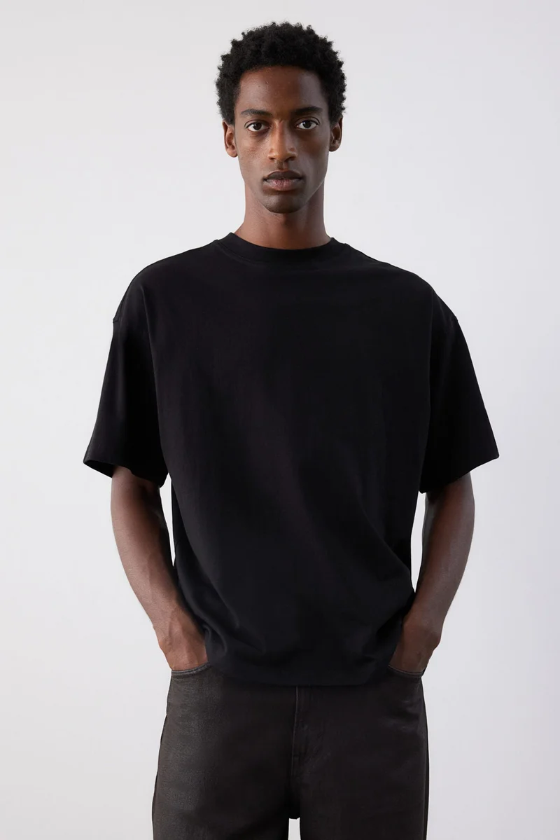H&M Oversized Fit Cotton T-shirt