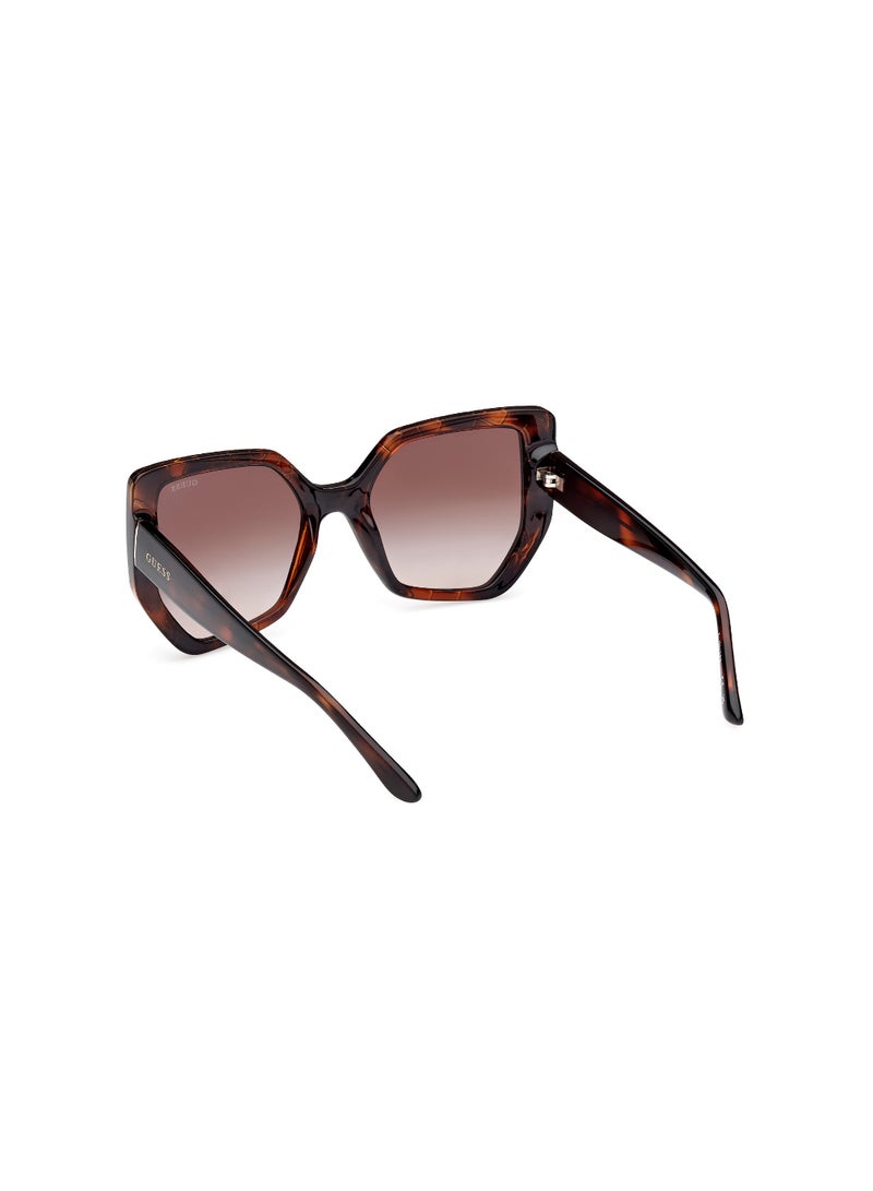 GUESS Plastic Asymmetrical Full Rim Women Uv Protection Sunglass - Image 4