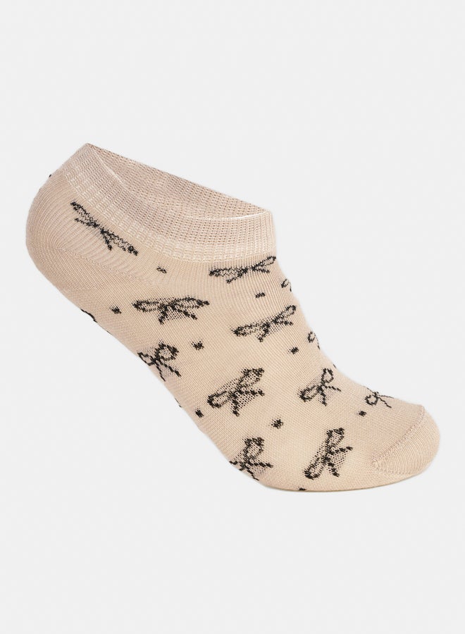 Carina Girly Bow Socks - 5 Pairs - Image 3