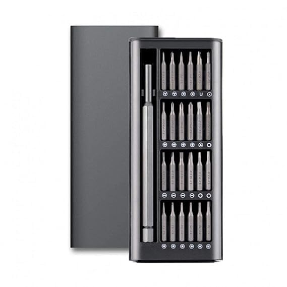 24 Pieces Precision Screwdriver Set, Multifunction Magnetic Driver Bit Set, Pocket Screwdriver Tool Set, Mini Screwdriver Kit, Repair Tool Kit for Electronics, Tablet, Cellphone  - Image 1