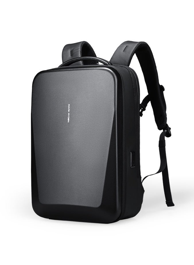 Mark Ryden MR-7778 Laptop Backpack for Men Fits 17.3 Inch with USB Charging Port, Water-Resistant EVA Oxford Travel Bag, Anti-Theft Pocket – Future Series - Image 1