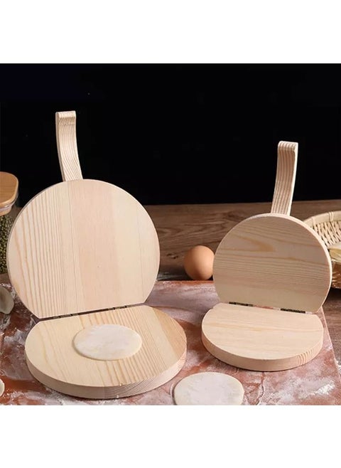 Wooden Rolling Pin Beige 30X20 Centimeter