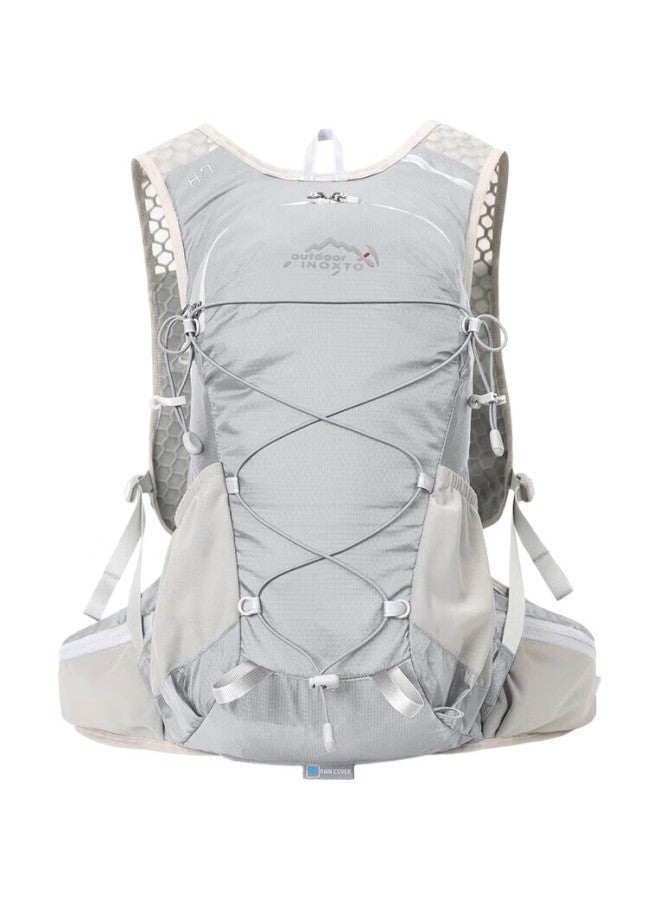 INOXTO Cycling Bag, Hiking And Trail Running Backpack, 18L Outdoor Bag, Mountaineering Pack, Lightweight Travel Backpack, 607 Gray - Image 2