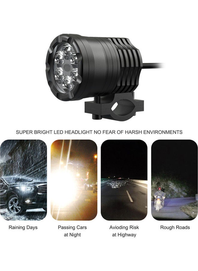 NIBEMINENT Spotlight LED Waterproof 30W Driving Lamp Super Bright Aluminum Alloy For Scooter Motorcycle Car Universal  - Image 4