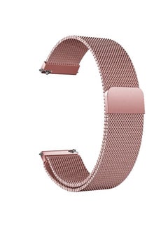 Replacement Strap For Galaxy Watch Active Milanese Watch Band Rose Pink