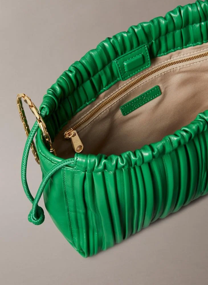 Calvin Klein Jeans Causal Drawstring Plisse Crossbody