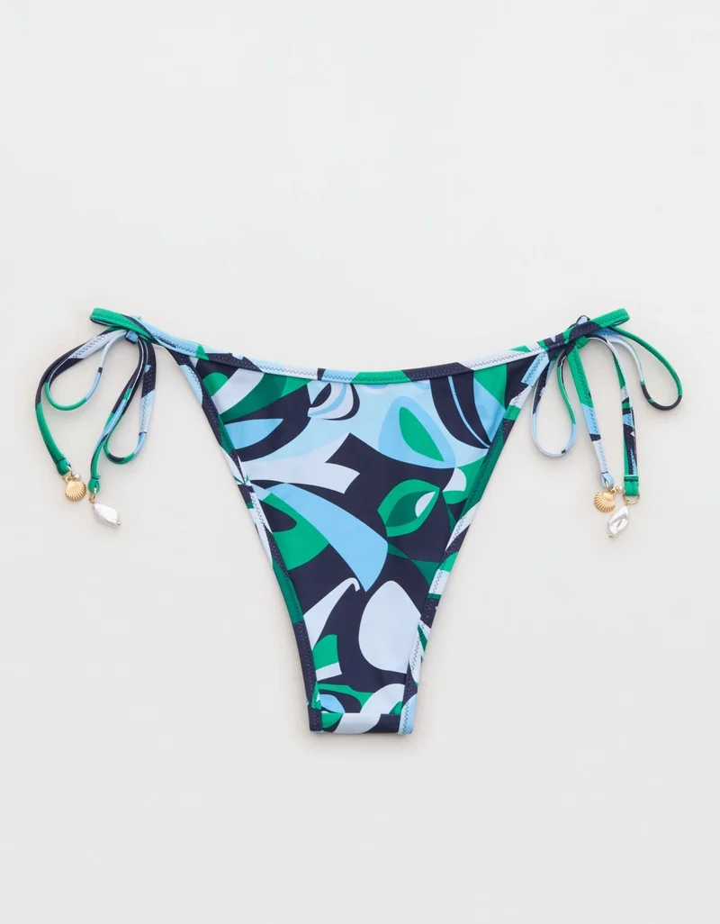 Aerie  Aerie Side Tie Cheeky Bikini Bottom for Women | Best Price UAE