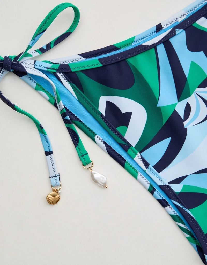 Aerie  Aerie Side Tie Cheeky Bikini Bottom for Women | Best Price UAE