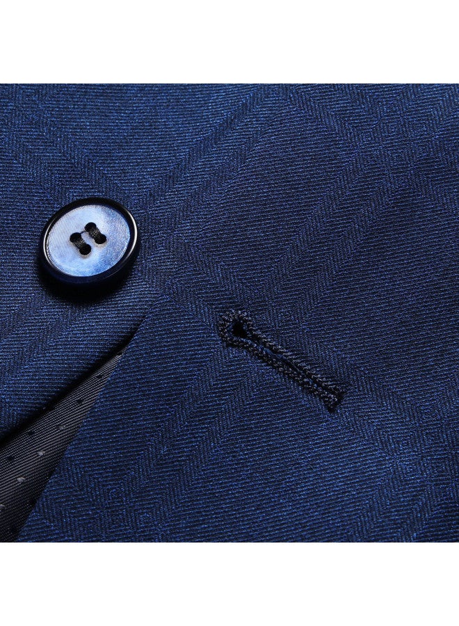 ROMON Fashion Checkered Men's Business Casual Suit Jacket, Slim Fit Blazer, Versatile Casual Top - Image 5