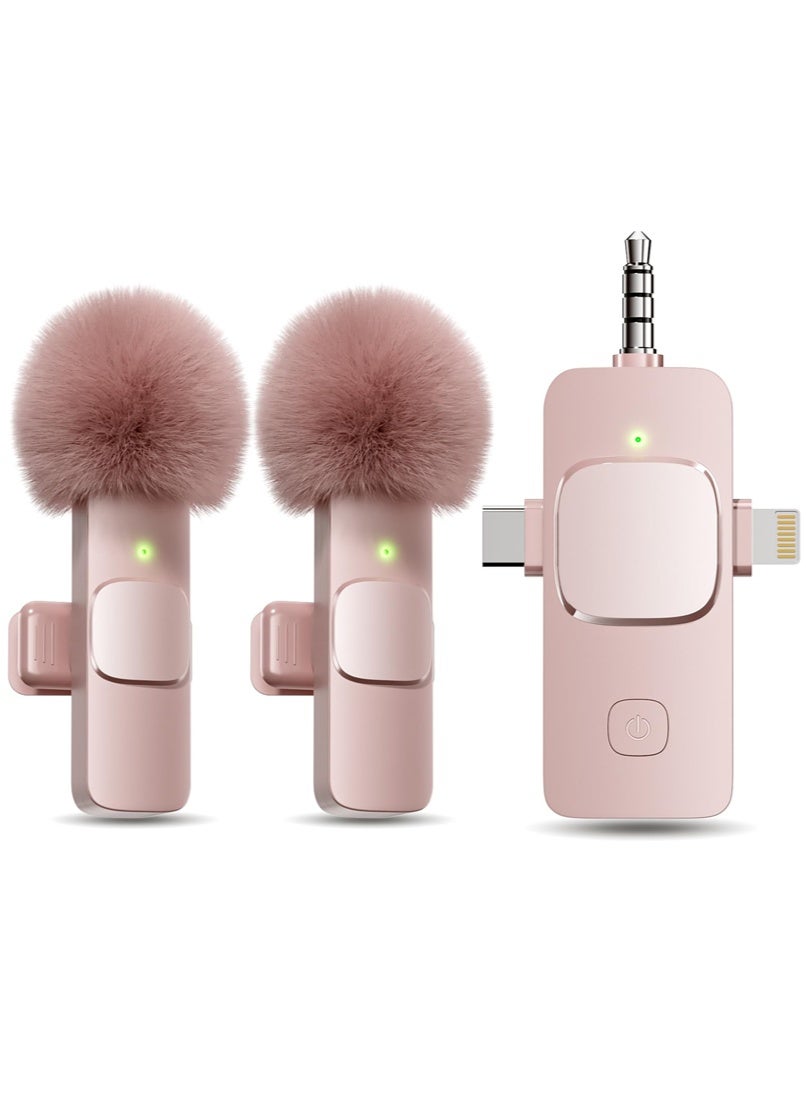 sahramart Sahramart 3 In 1 Wireless Lavalier Microphone Connection Type: Bluetooth/Wireless