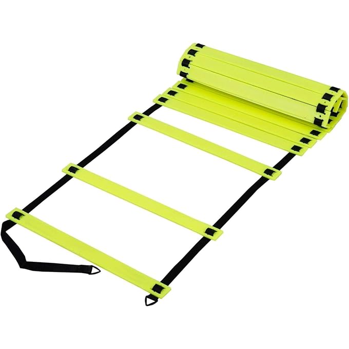ROXAN SPEED FOOTBALL AGILITY LADDER 4 METER WITH 10 RUNGS | TRACK AND FIELD AGILITY LADDER | SPEED RUNNING AGILITY LADDER | UNISEX ADULTS LADDER | SPEED SCHOOL LADDER - Image 2