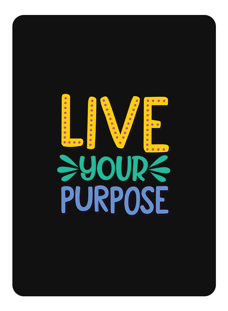 Theodor Protective Flip Case For Oppo Pad 2 With Trifold Stand Auto Wake Sleep Shockproof Cover Live your purpose copy - Image 1