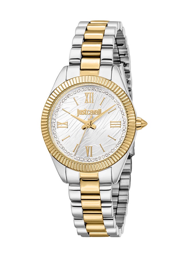Just Cavalli جست كافالي ليدي أماليبي JC1L388M0095 - ساعة كوارتز أنثوية من الفولاذ المقاوم للصدأ 3 عقارب - Image 1