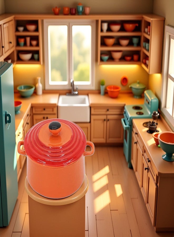 أدوات طهي مصغرة بحجم 1/12، إكسسوارات مطبخ بيت الدمى، ديكورات، زينة - Image 3