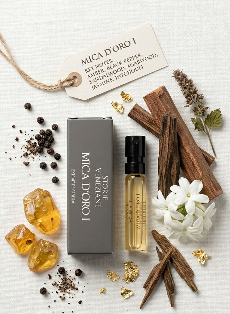 Valmont Story Veneziane MICA D'ORO I 2ml Perfume - Image 2