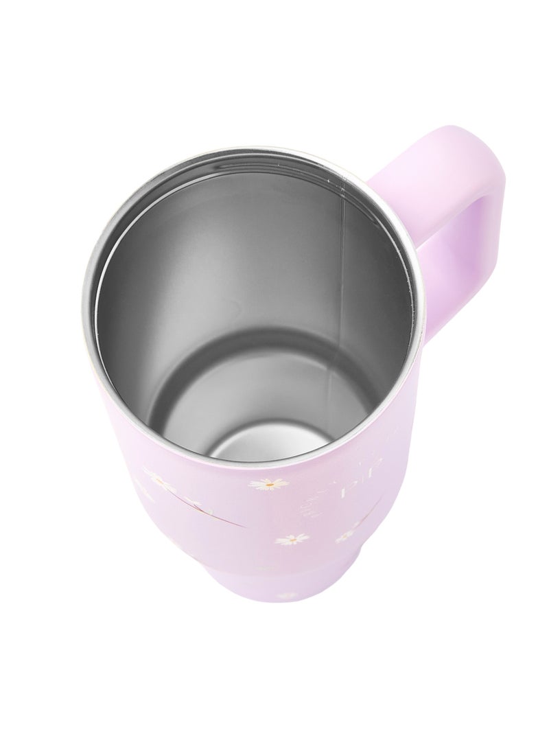 Prickly Pear Stainless Steel 40 Oz Hydrator Water Bottle 2.0 - Lilac Bloom - Image 4