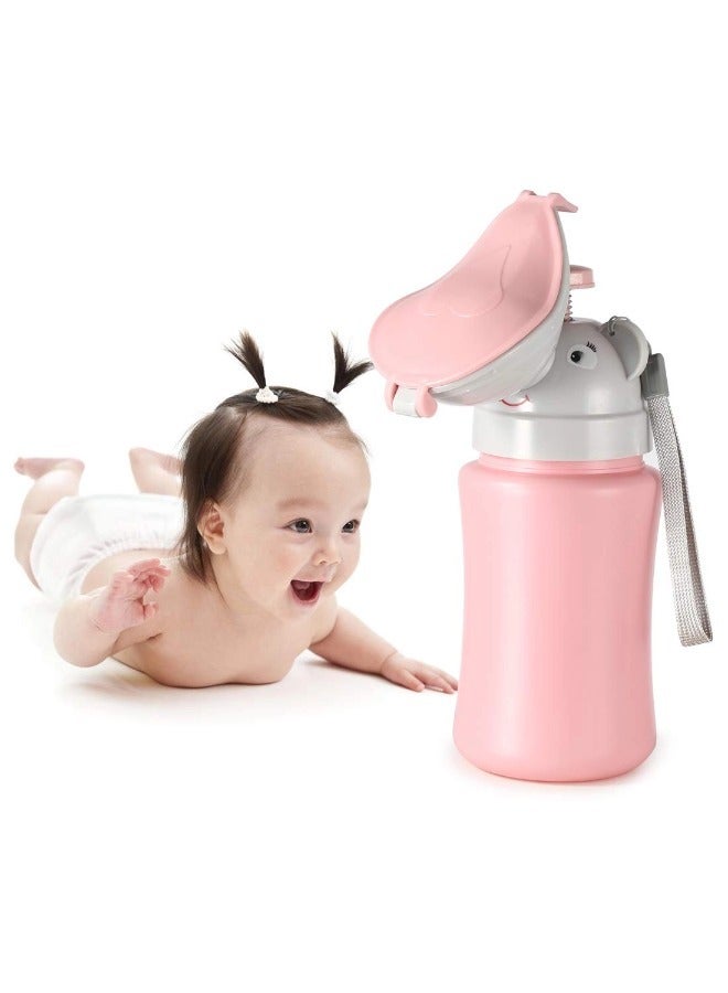 ShebSheb Portable Potty Baby Child Potty Urinal Emergency Toilet for Camping Car Travel and Kid Potty Training - Image 1