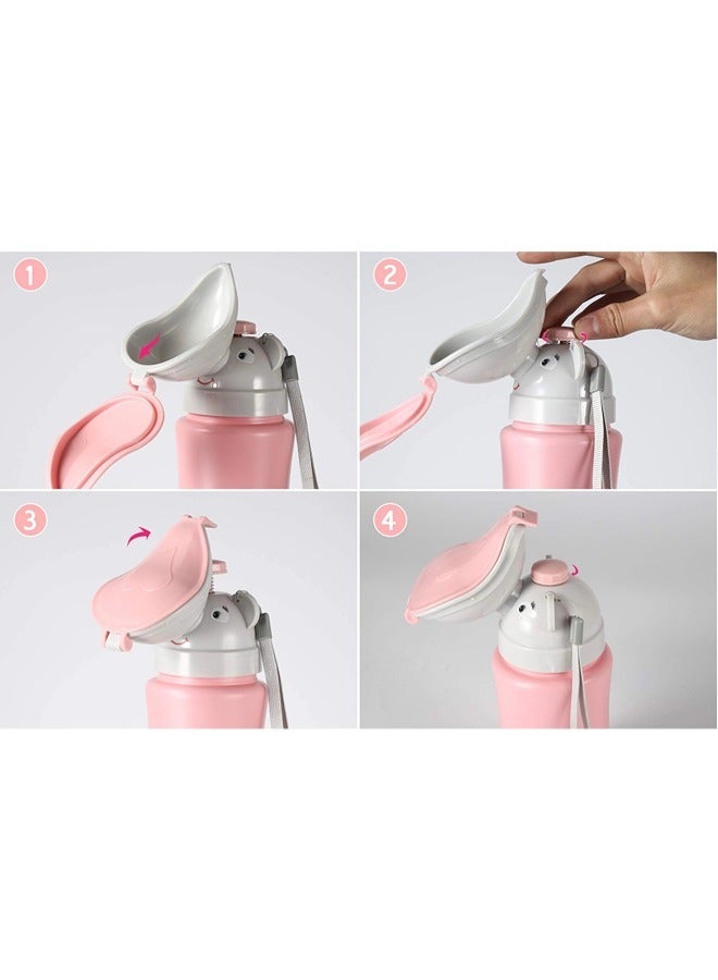 ShebSheb Portable Potty Baby Child Potty Urinal Emergency Toilet for Camping Car Travel and Kid Potty Training - Image 3