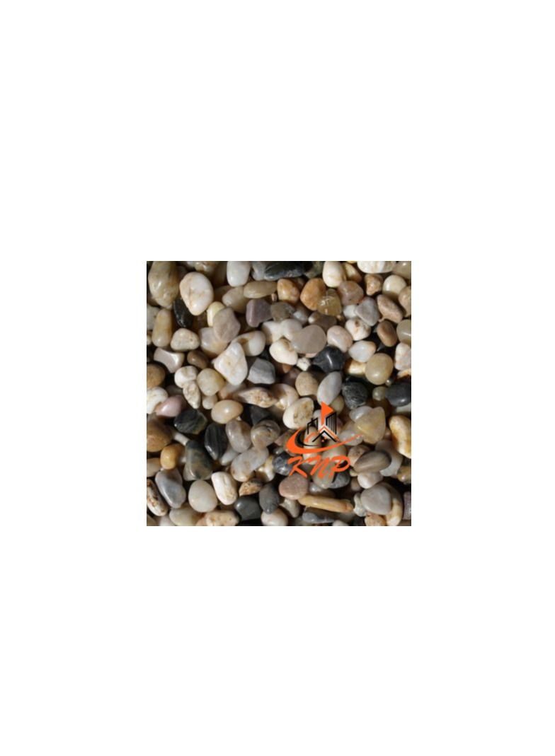KNP Mixed Pebbles 1-2cm 20KG Natural River Pebbles - Image 1