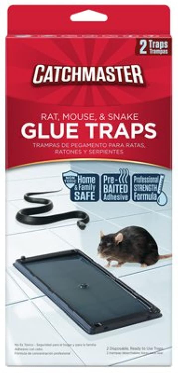 Catchmaster na Catchmaster 402 Baited Rat, Mouse and Snake Glue Traps Professional St, Natural - Image 2