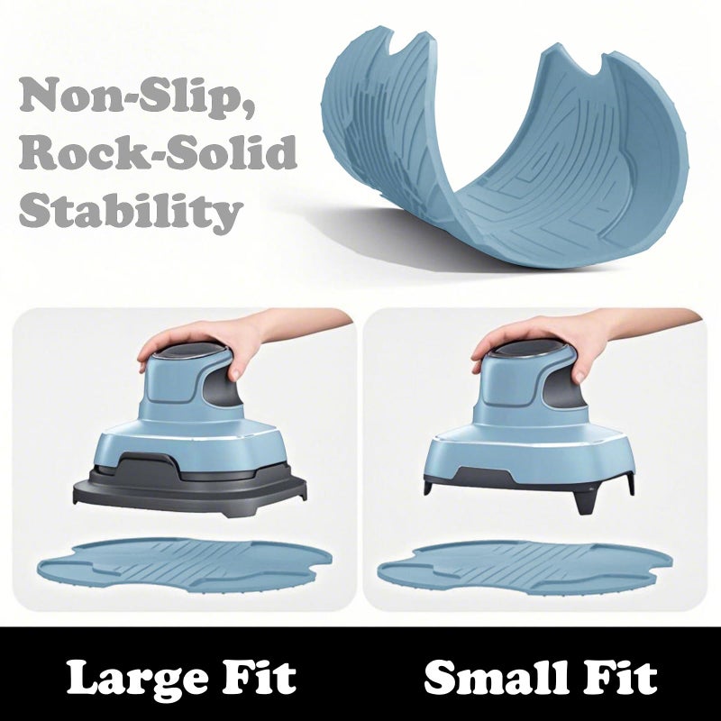 LNORUCH Tailored Ninja Crispi Powerpod Silicone Trivet - Hot Pads For Ninja Crispi Glass Air Fryer Accessories  Heat-Resistant  Non-Slip  Protection For Countertop (Blue) - Image 3