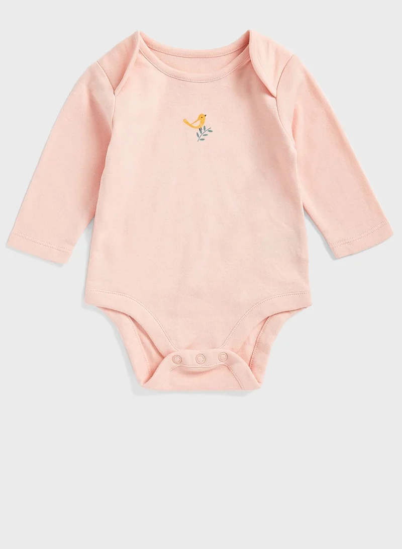 mothercare Infant 5 Pack Assorted Bodysuits