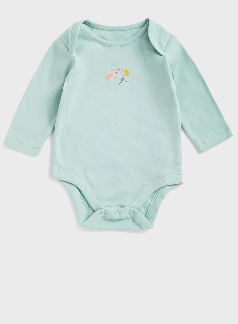 mothercare Infant 5 Pack Assorted Bodysuits