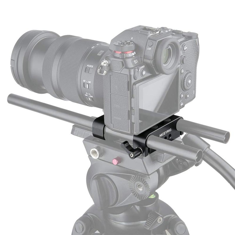 NICEYRIG قاعدة كاميرا متعددة الاستخدامات NICEYRIG مع مشبك قضيب 15 مم لنظام دعم DSLR - Image 4