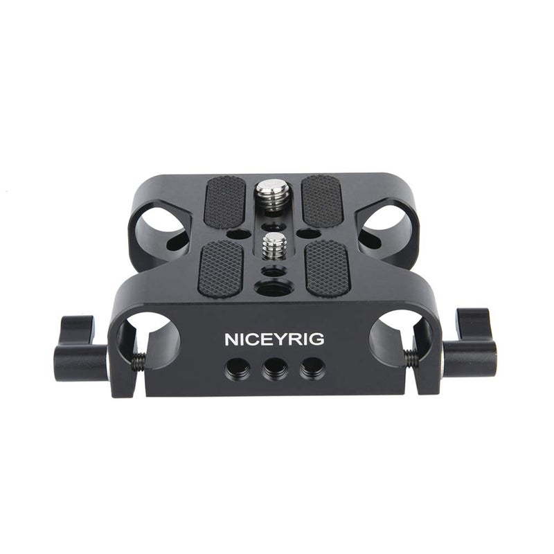 NICEYRIG قاعدة كاميرا متعددة الاستخدامات NICEYRIG مع مشبك قضيب 15 مم لنظام دعم DSLR - Image 1
