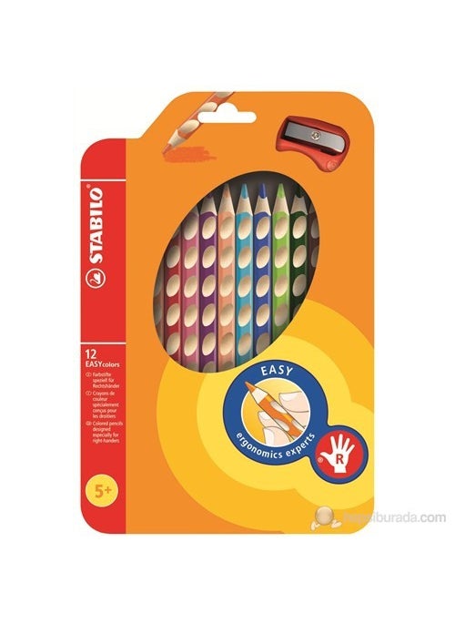 STABILO EasyColors Dry Color Set of 12 Colors 