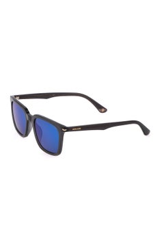 POLICE Men's Square Shape Acetate Sunglasses SPLL80M54705B - Lens Size: 54 Mm - Shiny Transparent Dark Grey  - Image 3