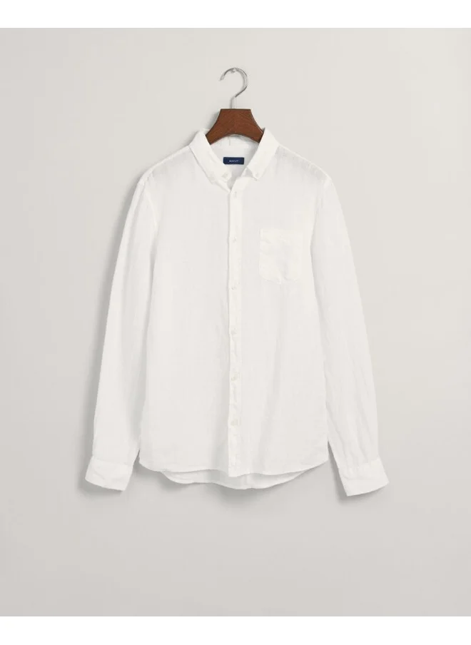 غانت Teens Linen Shirt