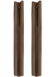 Twin Draft Guard Twin Draft Guard Extreme in Brown - Energy Saving Under Door Draft Stopper  - Image 4