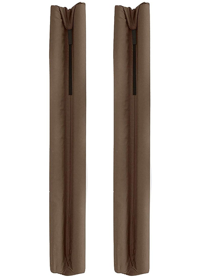 Twin Draft Guard - Twin Draft Guard Extreme in Brown - Energy Saving Under Door Draft Stopper - Image 1