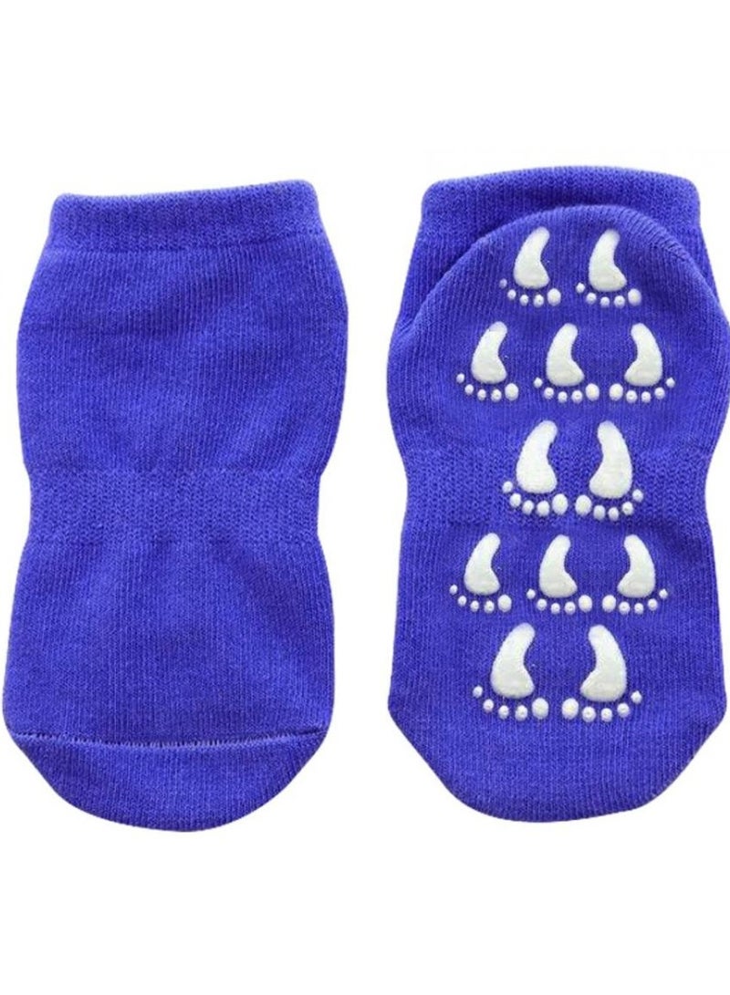إيونتو 3 أزواج من جوارب الأطفال المضادة للانزلاق وقابلة للتنفس (أزرق) - Image 2