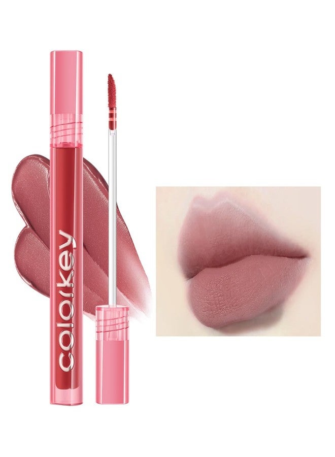 COLORKEY Airy Velvet Lip Tint, Matte Finishs, Longwear Rich Lip Colors, non-sticky, Creamy Soft Texture, Waterproof Lip Stain, Matte hydration, non-drying. Velvety finish (P251 Dream Pink, 3g) - Image 1