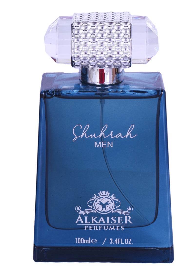 ALKAISER PERFUMES - Shuhrah Men Eau De Parfum 100ml ALKAISER PERFUMES Unleash the Irresistible Scent of Confidence - Image 1
