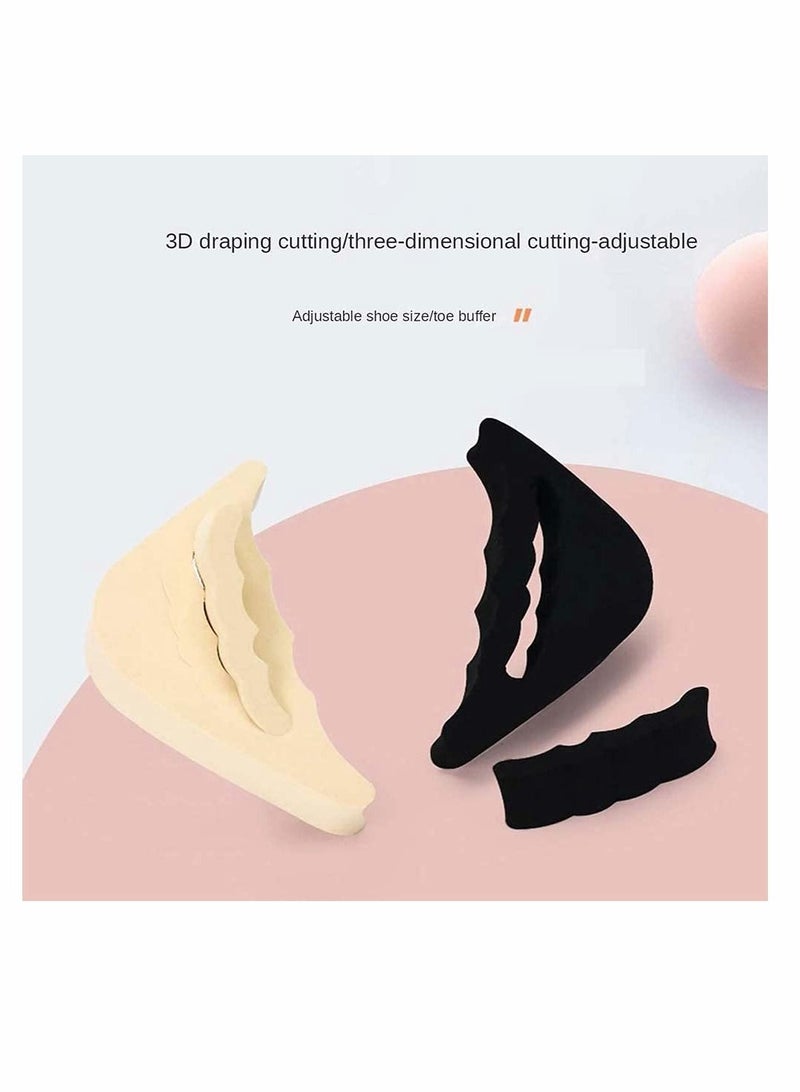واي آند دي Reusable Toe Filler Inserts,Adjustable Plug Shoe Too Big Inserts For Women Men Pumps Flats Sneakers (2Pair) - Image 3
